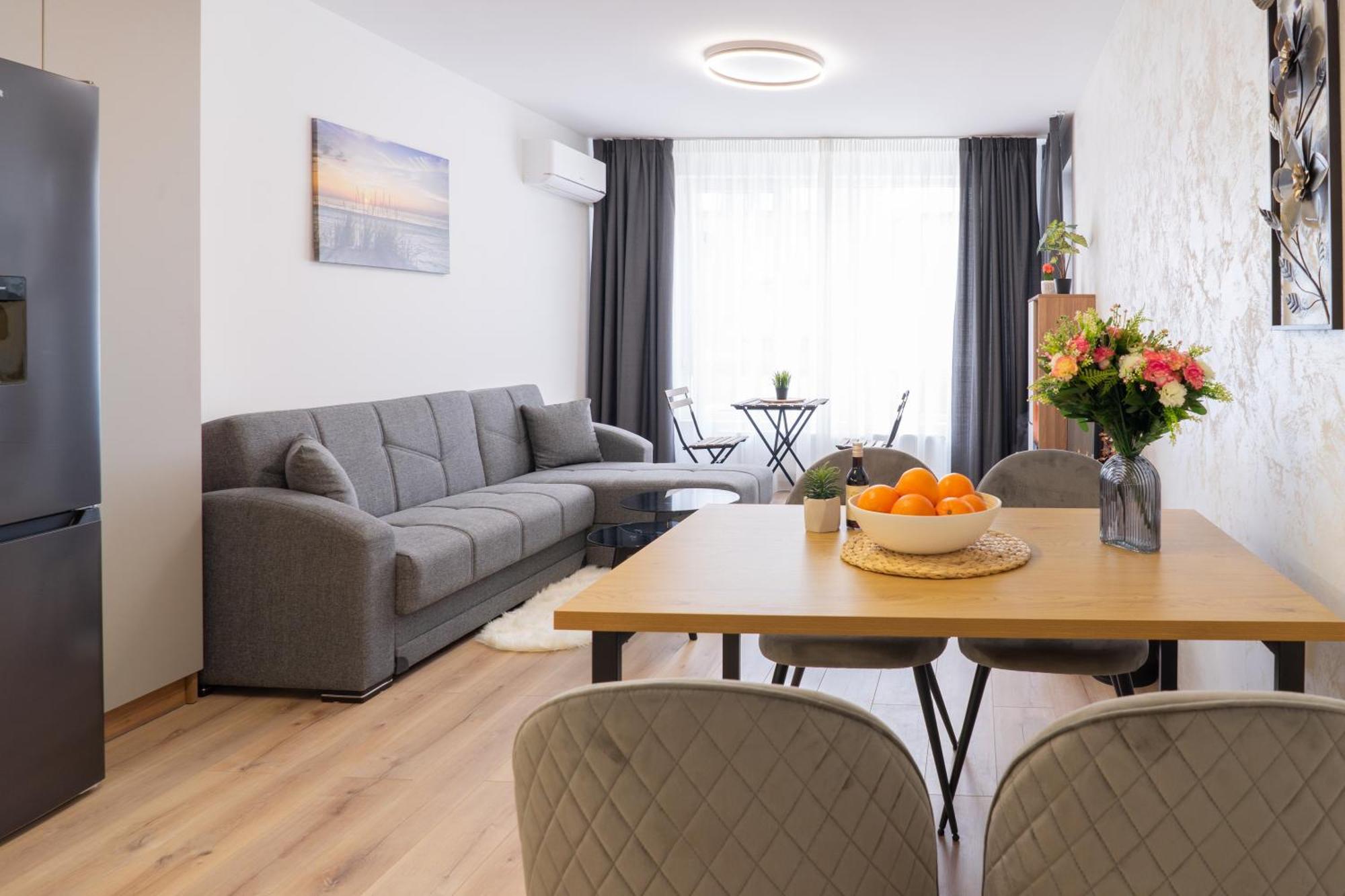 New Modern & Cozy Apartment With Free Parking Varna Exteriér fotografie